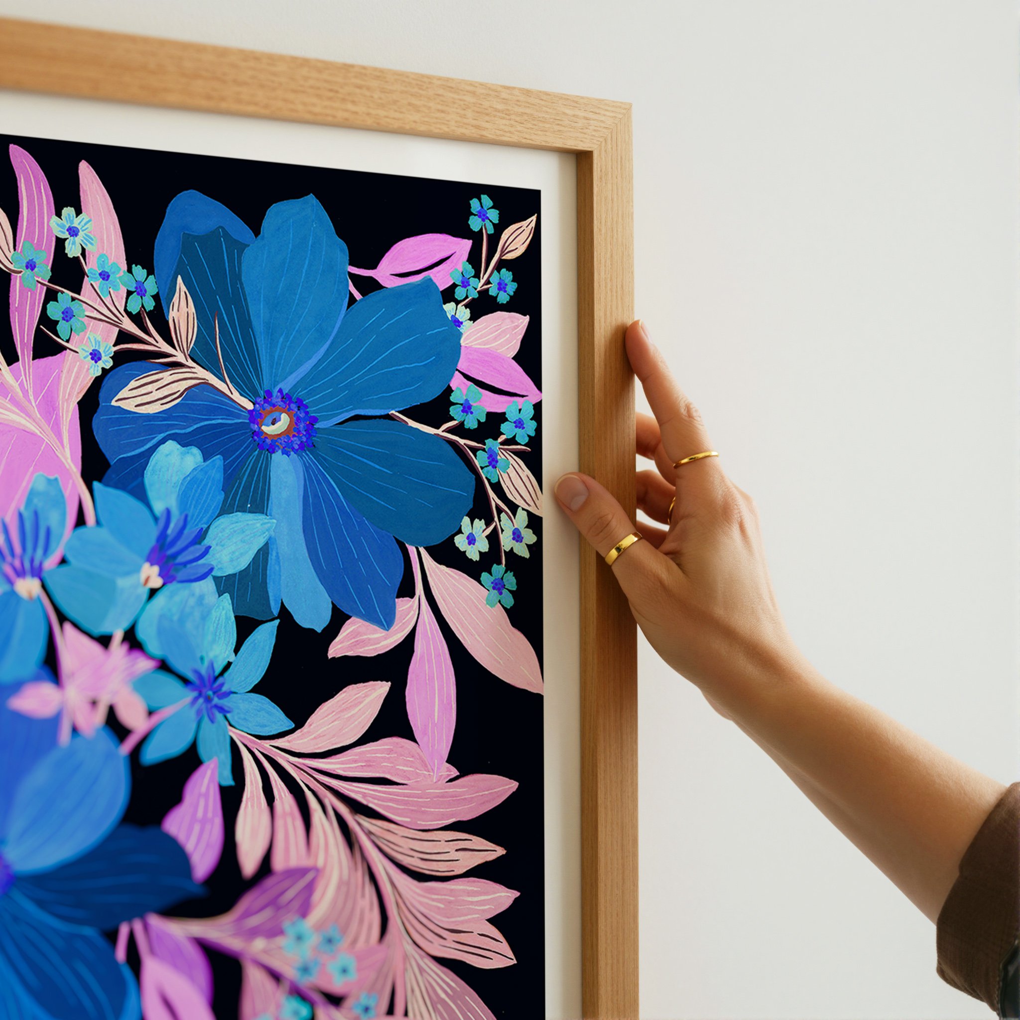 Patterned Flowers II Close Up.jpg