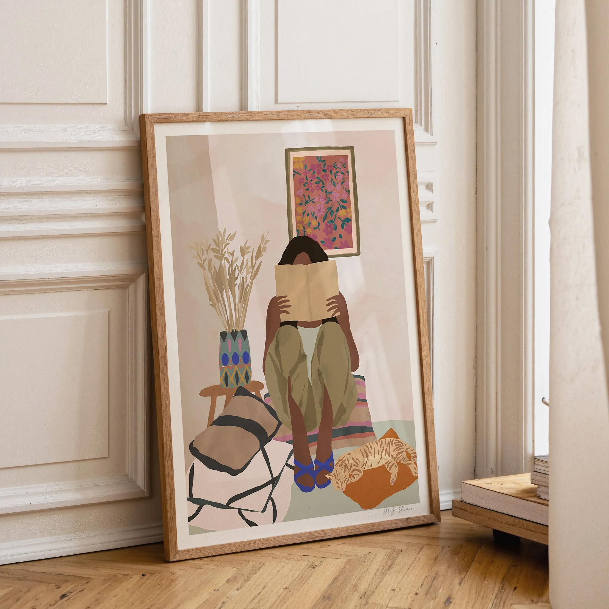 A Quiet Corner Leaning Frame.jpg