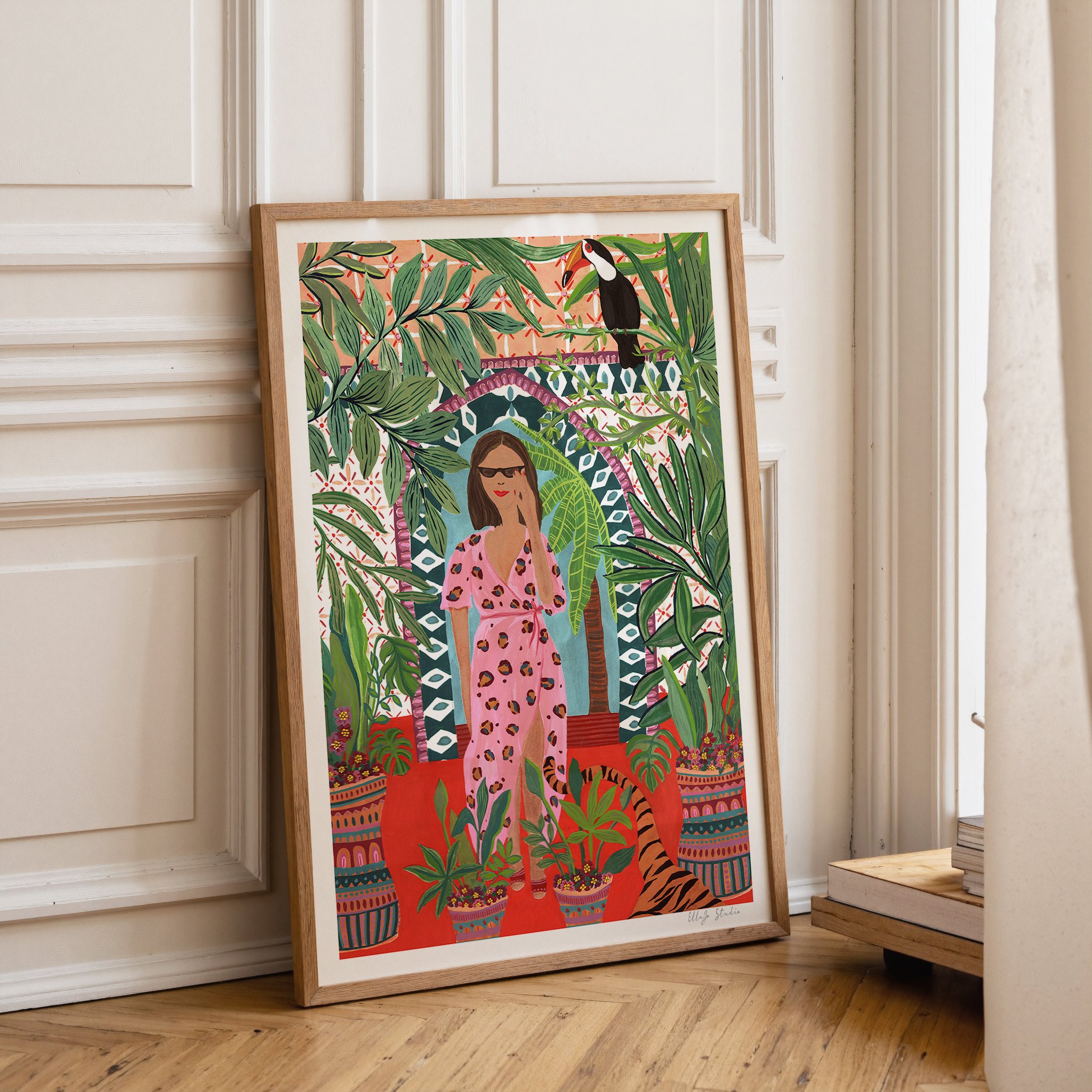 Tiger Queen Leaning Frame.jpg