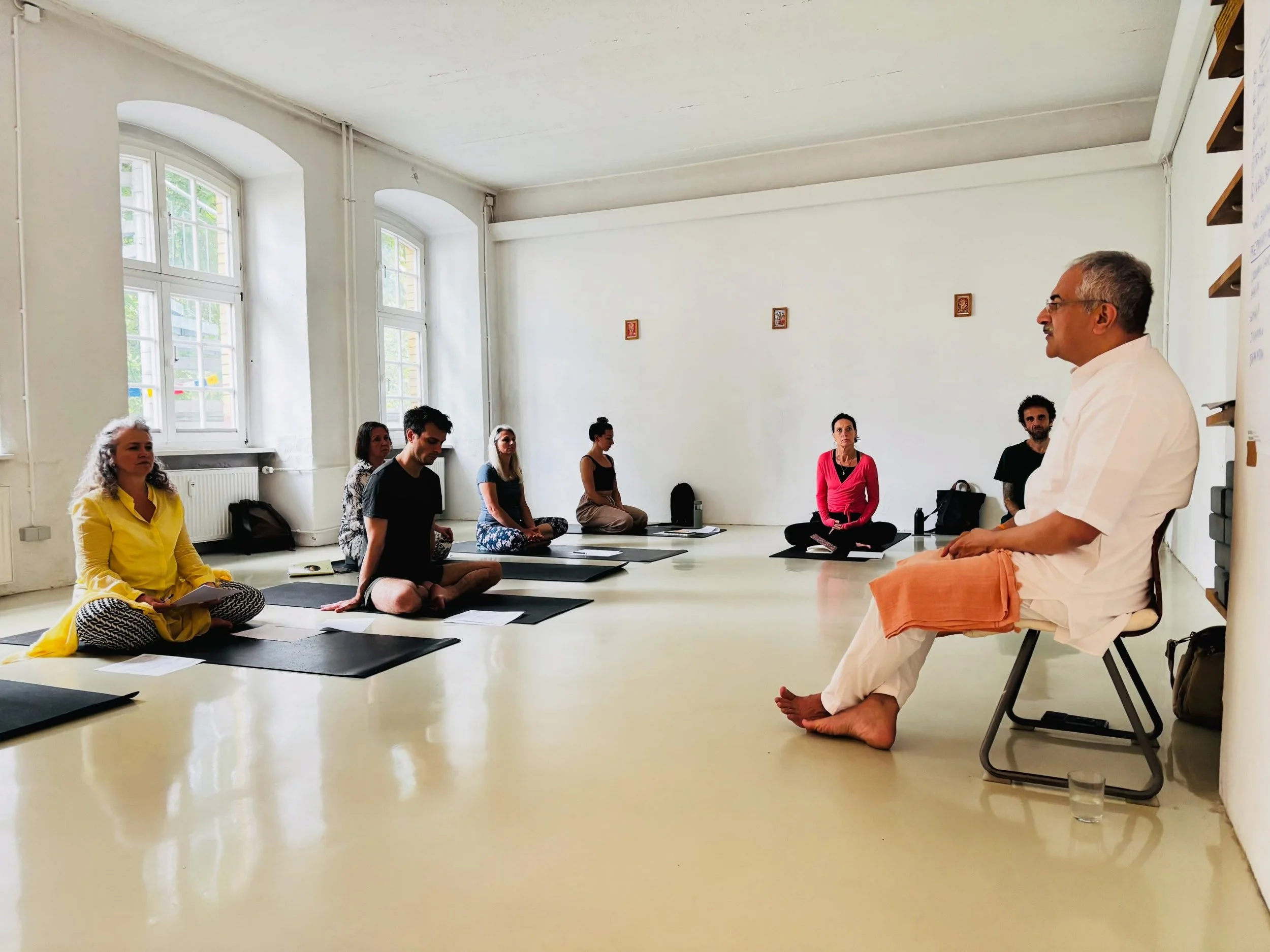 Thank you Sudhir ji for this wonderful weekend! Thank you all that came and participated in this workshop. I loved it!!!
❤️filled humble and grateful 🙏 

Seeds were planted and flowers came to bloom. Caring for our spirituality, letting go of that w