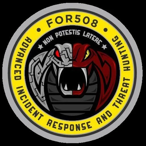 FOR508 - Advanced Incident Response, Threat Hunting, and Digital Forensics