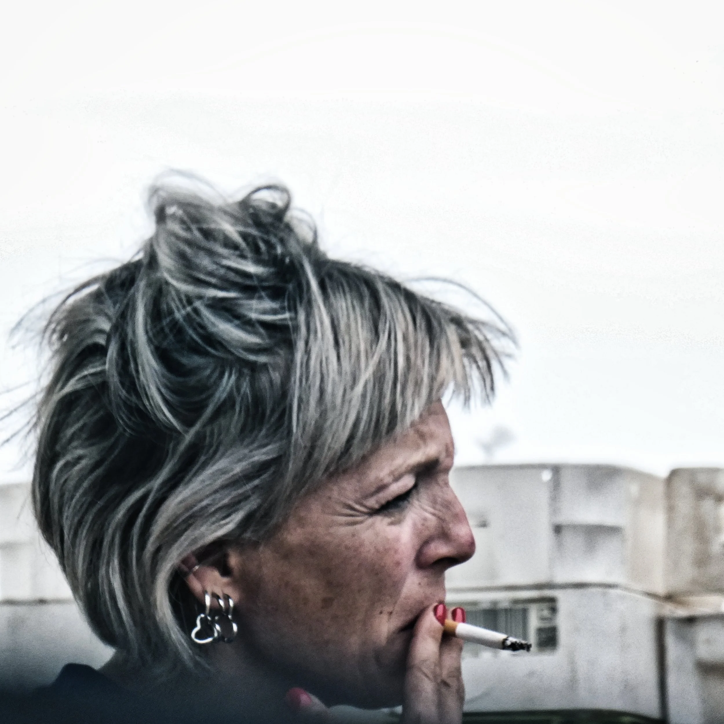 Smoking Woman - Ostend