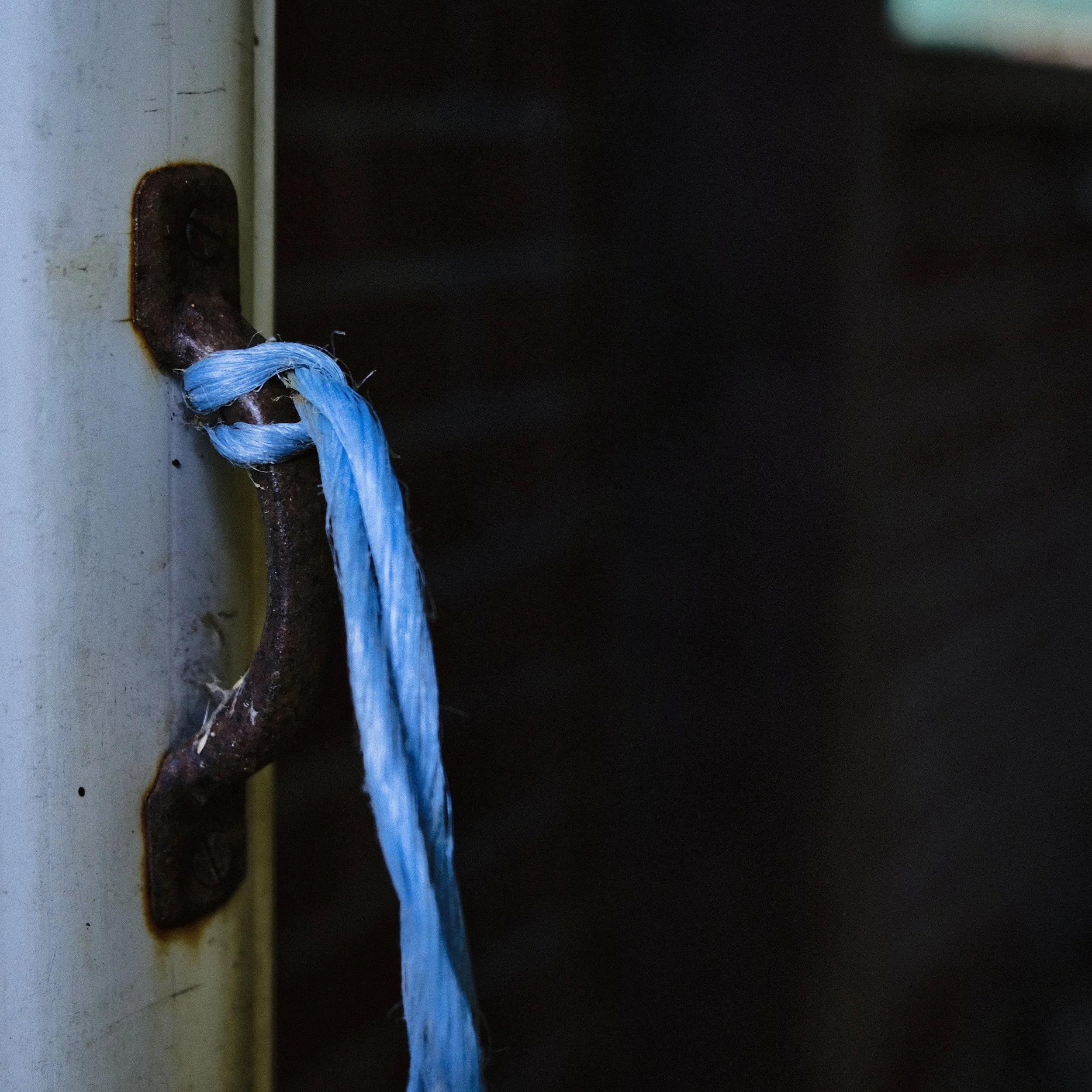 House 162 - Doorhandle with Rope - Dentergem