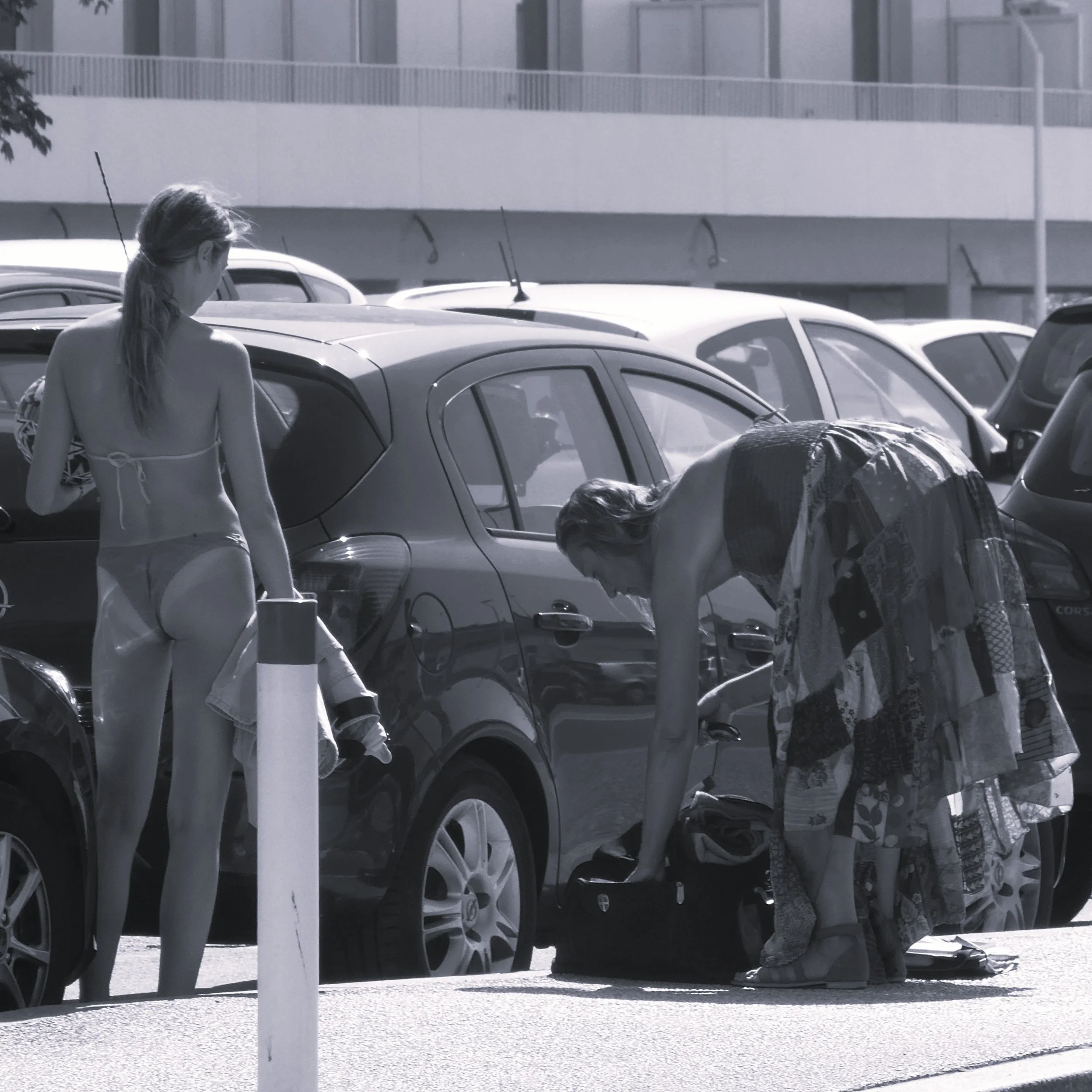 Retour de la Plage - Malo-Bains