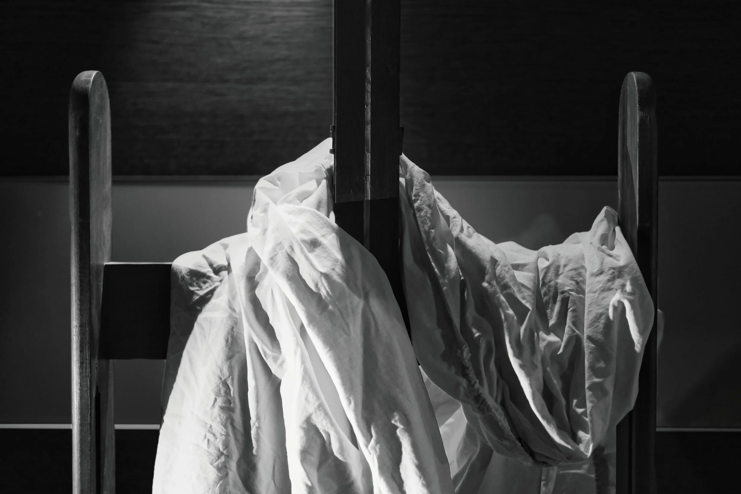 Draped on my Studio Easel - Studio Dentergem