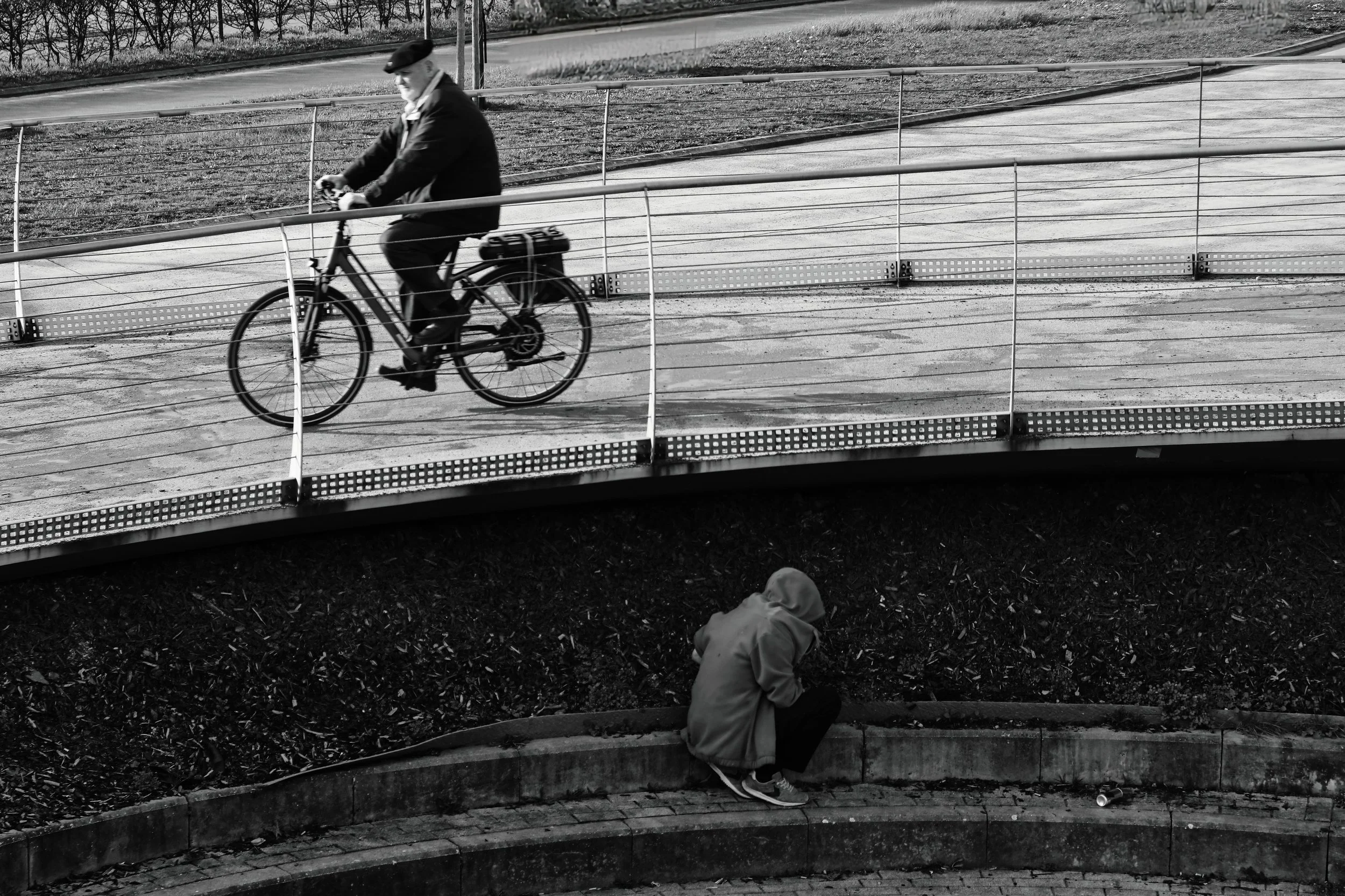 Hiding for the Cyclist - Roeselare