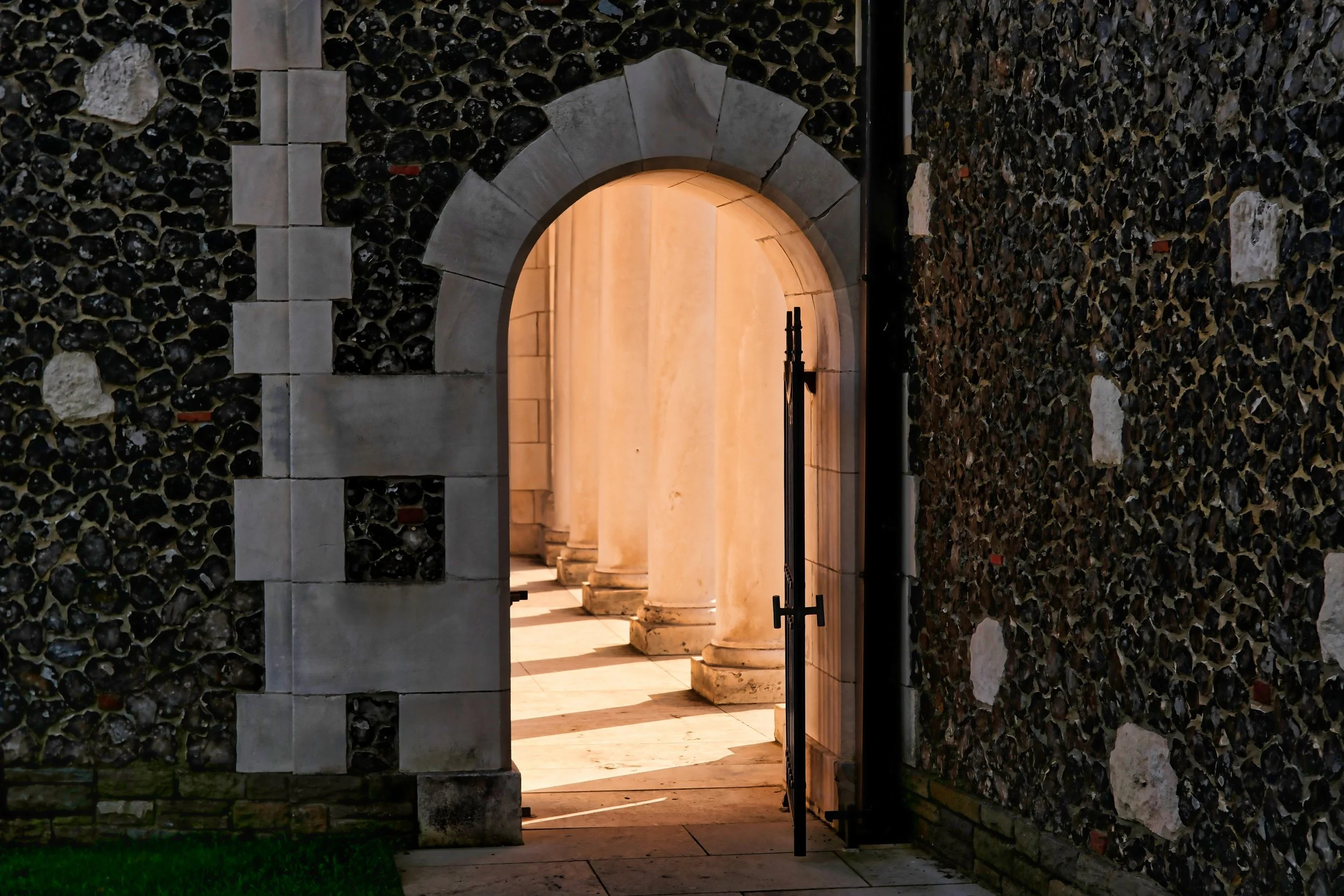 Door to the Cemetary - Zonnebeke