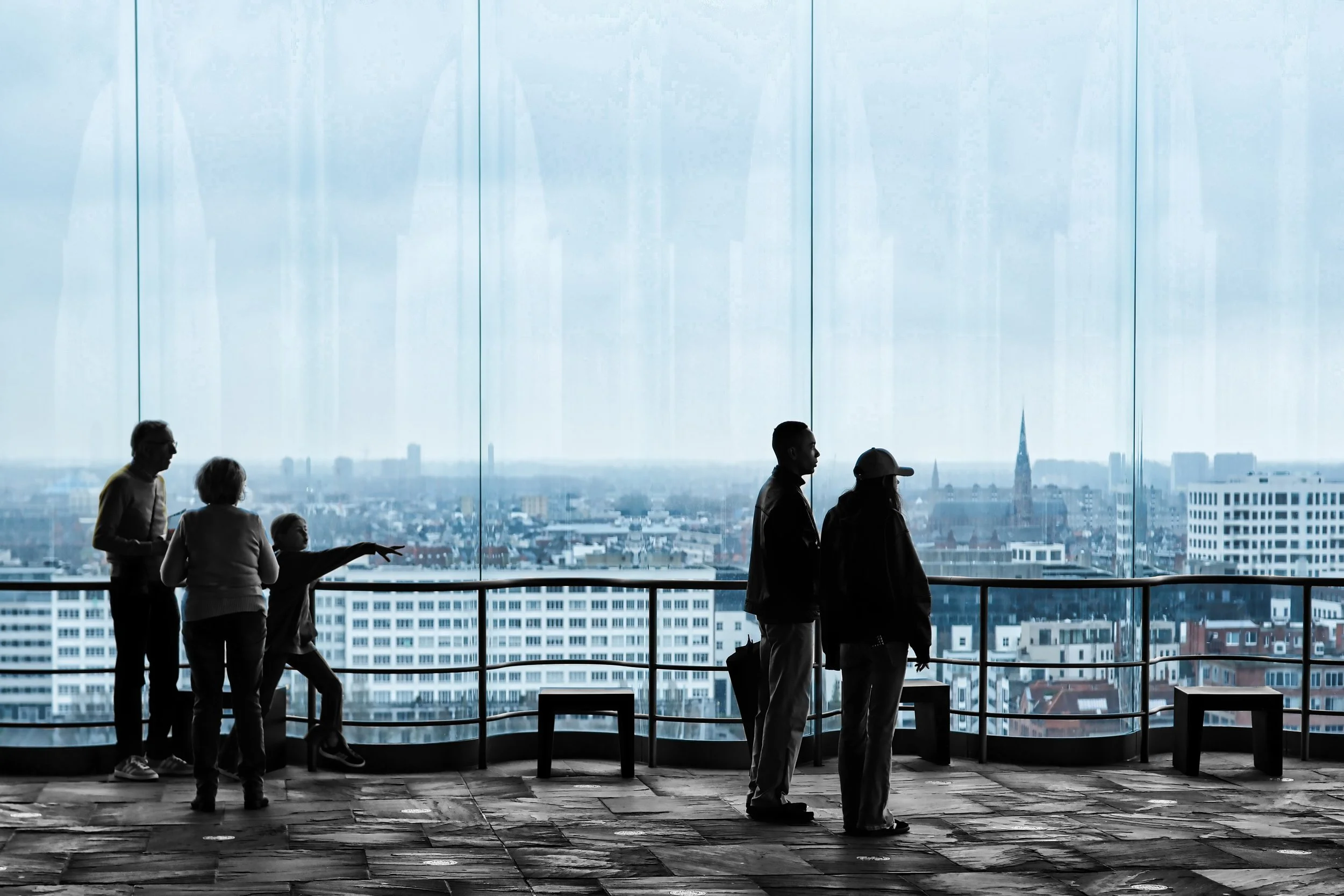 Panoramic View on Antwerp - feb 2026 - Antwerp