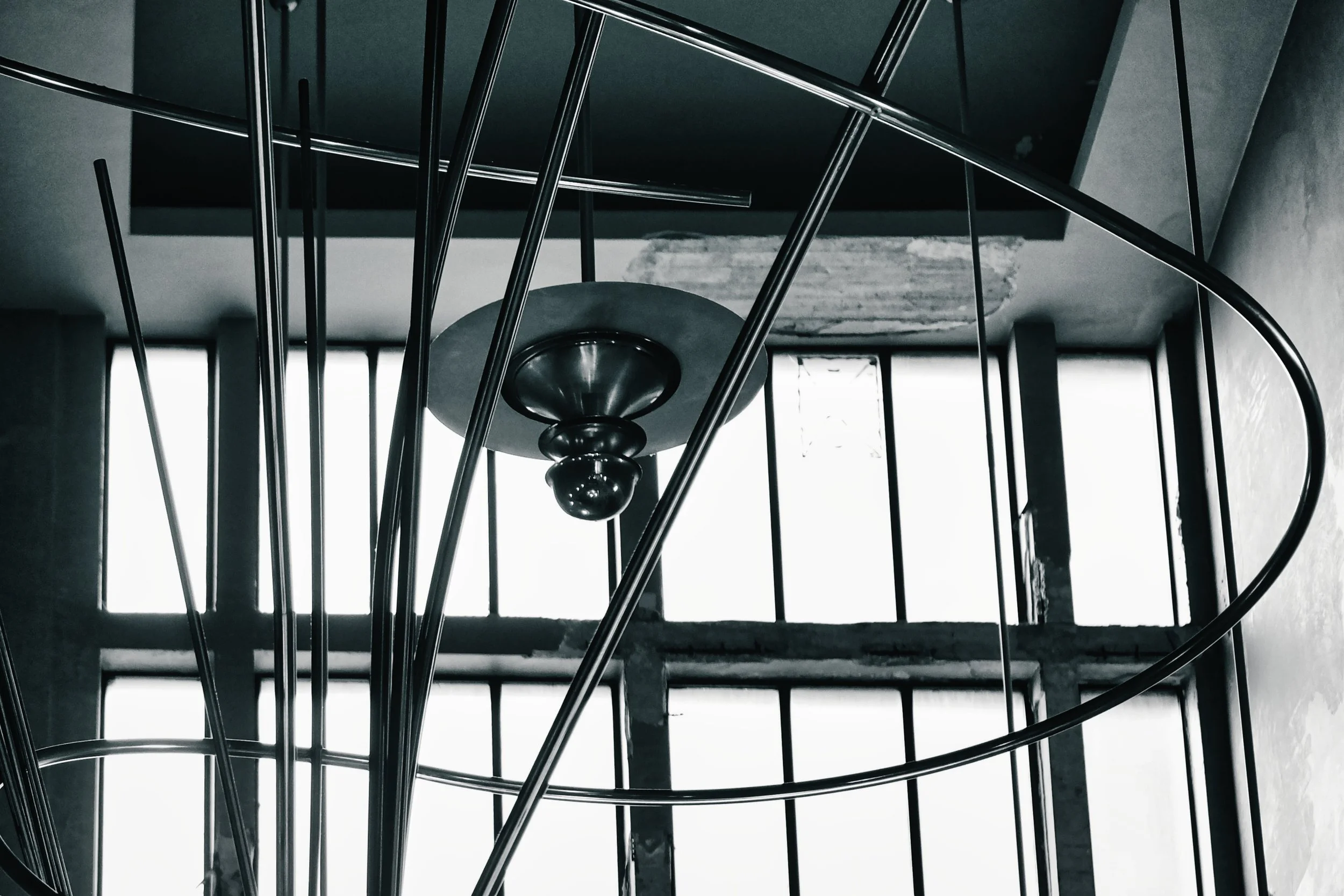 Spiraling Metal Sculpture - Blankenberge