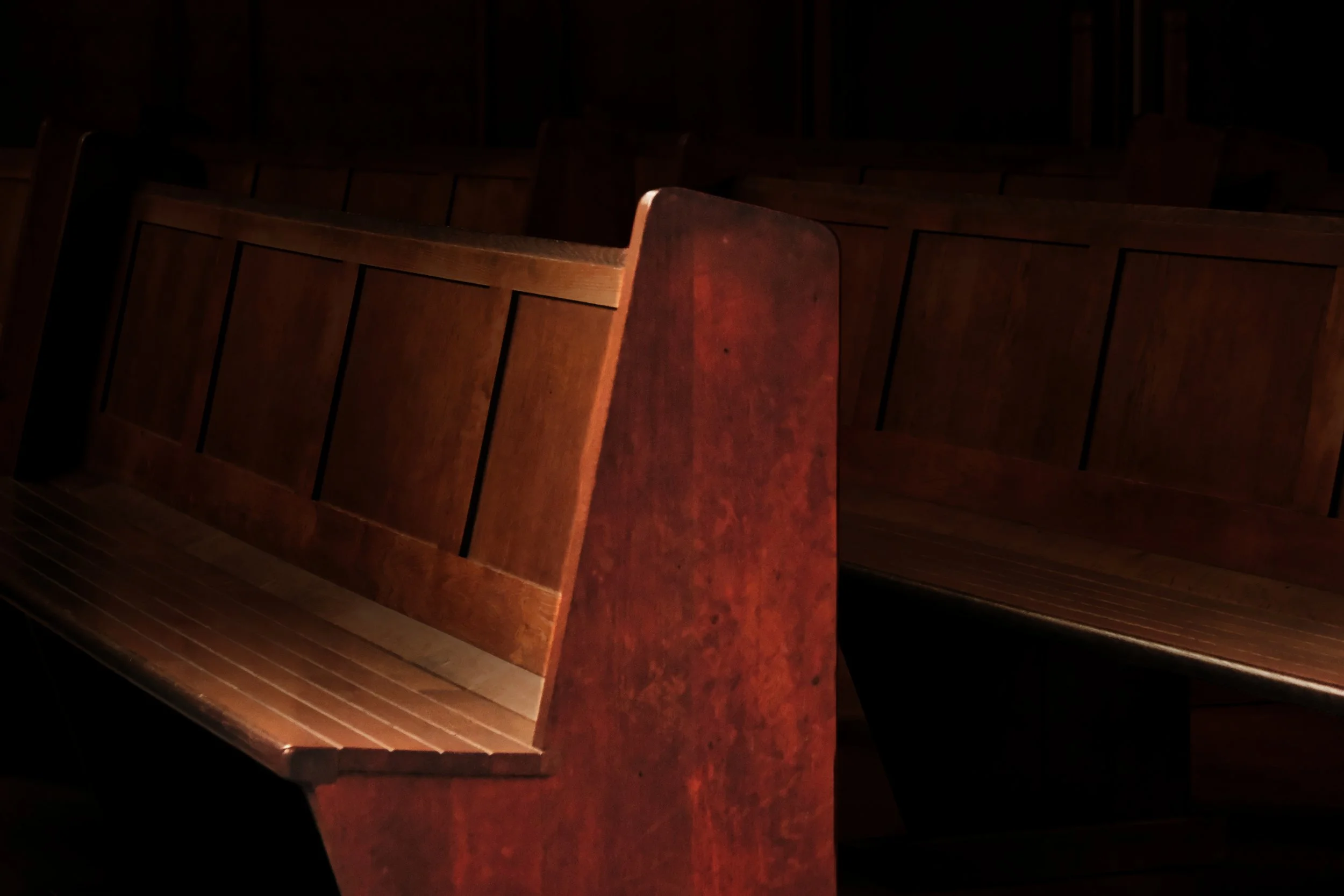 Benches in the Chapel - Le Havre