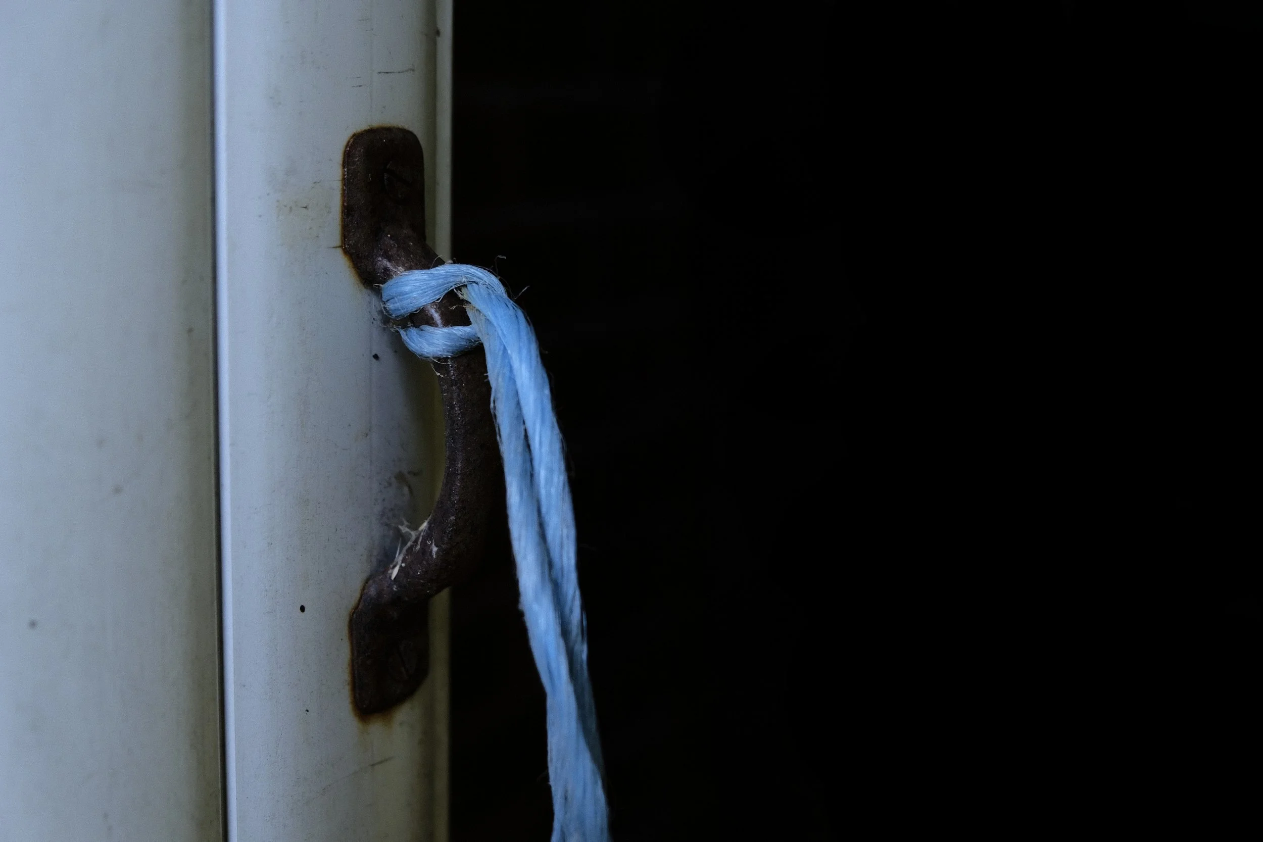 House 162 - Doorhandle with Rope - Dentergem