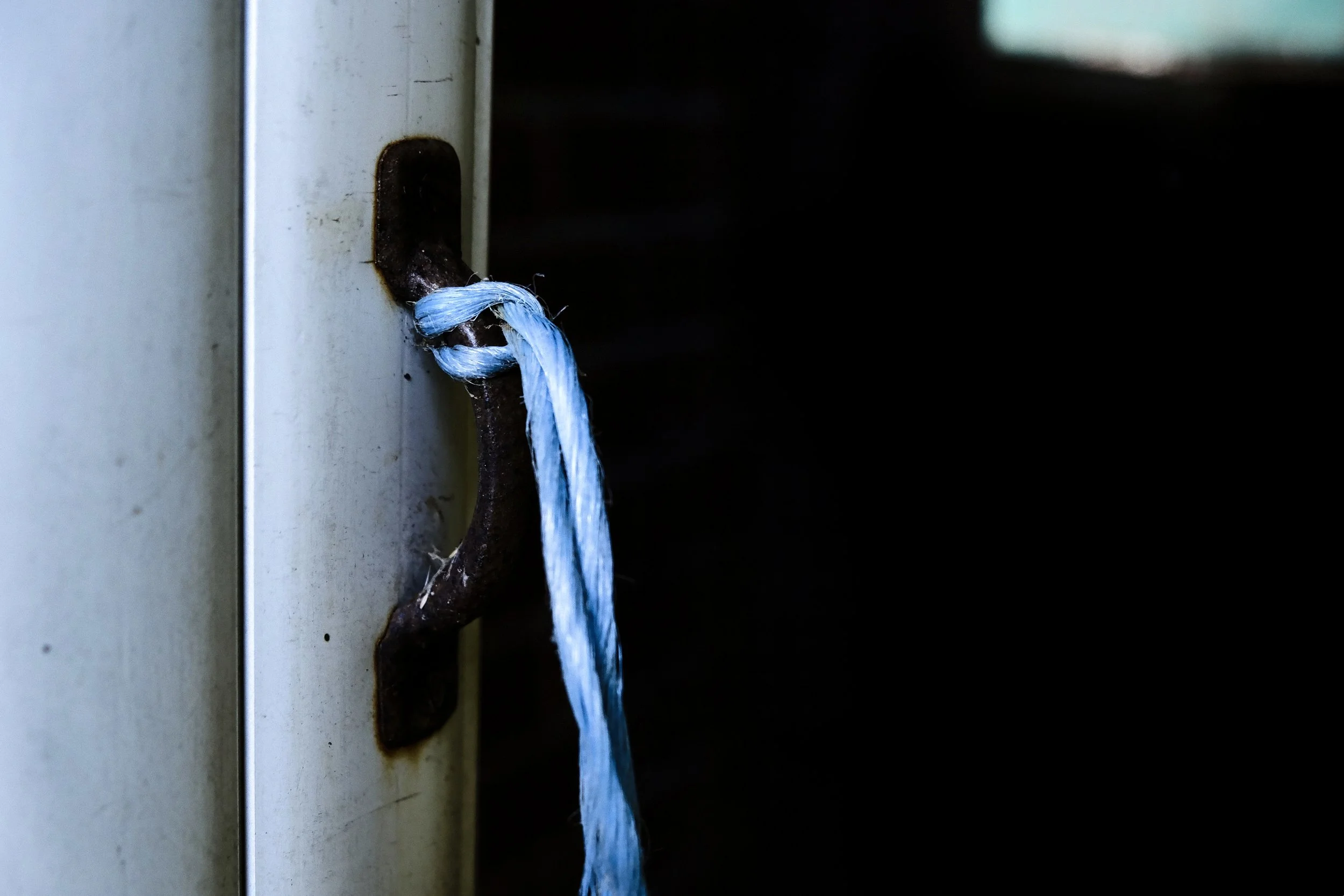 House 162 - Doorhandle with Rope - jul 2025 - Dentergem