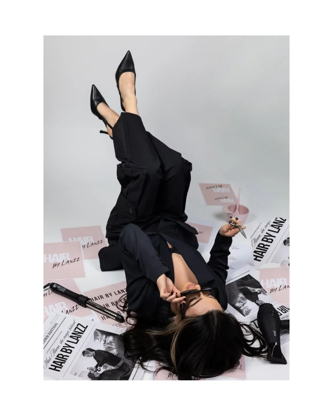 What sets @hairbylanzz  apart isn&rsquo;t just the skill (though her talent speaks for itself) &mdash; it&rsquo;s the way she brings out you. Authentic, modern, and confident.
This shoot was about capturing that balance: effortless style with editori