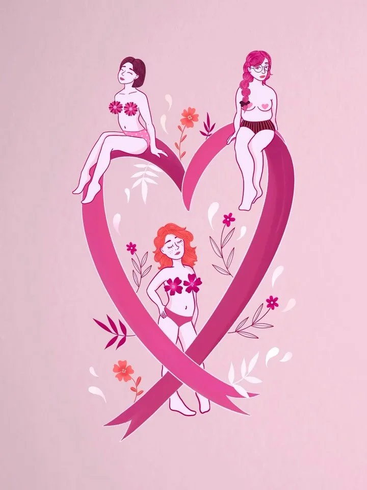 Octobre Rose 🎀 

Des boobs et des petites nanas en soutien &agrave; cette cause qui rappelle plus que jamais &agrave; quel point il est important de pr&eacute;venir et surveiller. 🌷

#gaelleinglebertstudio #illustration #octobrerose