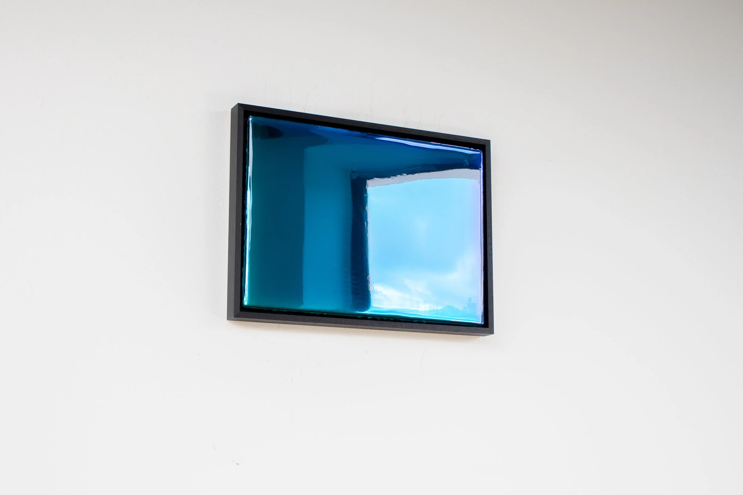 Vita, 2026
Semi-transparent pigmented resin over reflective surface
Framed 46 x 33 x 3 cm