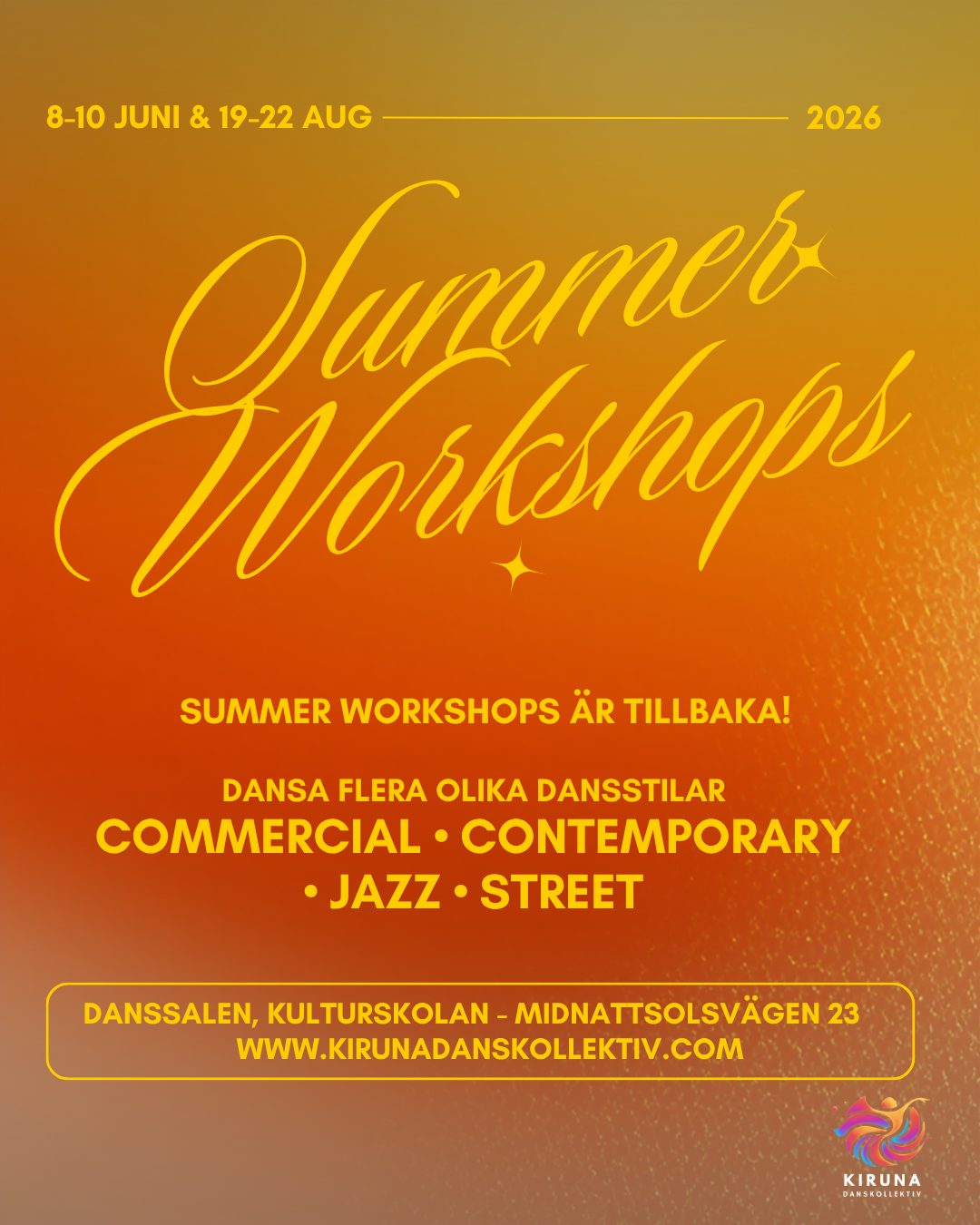 Summer Workshops