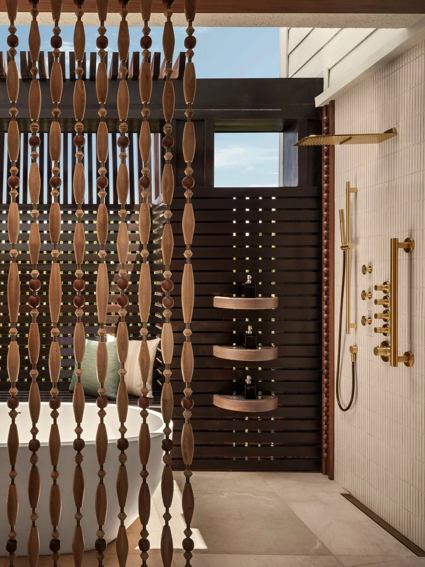 Olivia Adler’s luxury hotel interior styling. Stunning photography by John Athimaritis for Four Seasons Resort Mauritius at Anahita. Interior Design by 1508 London.