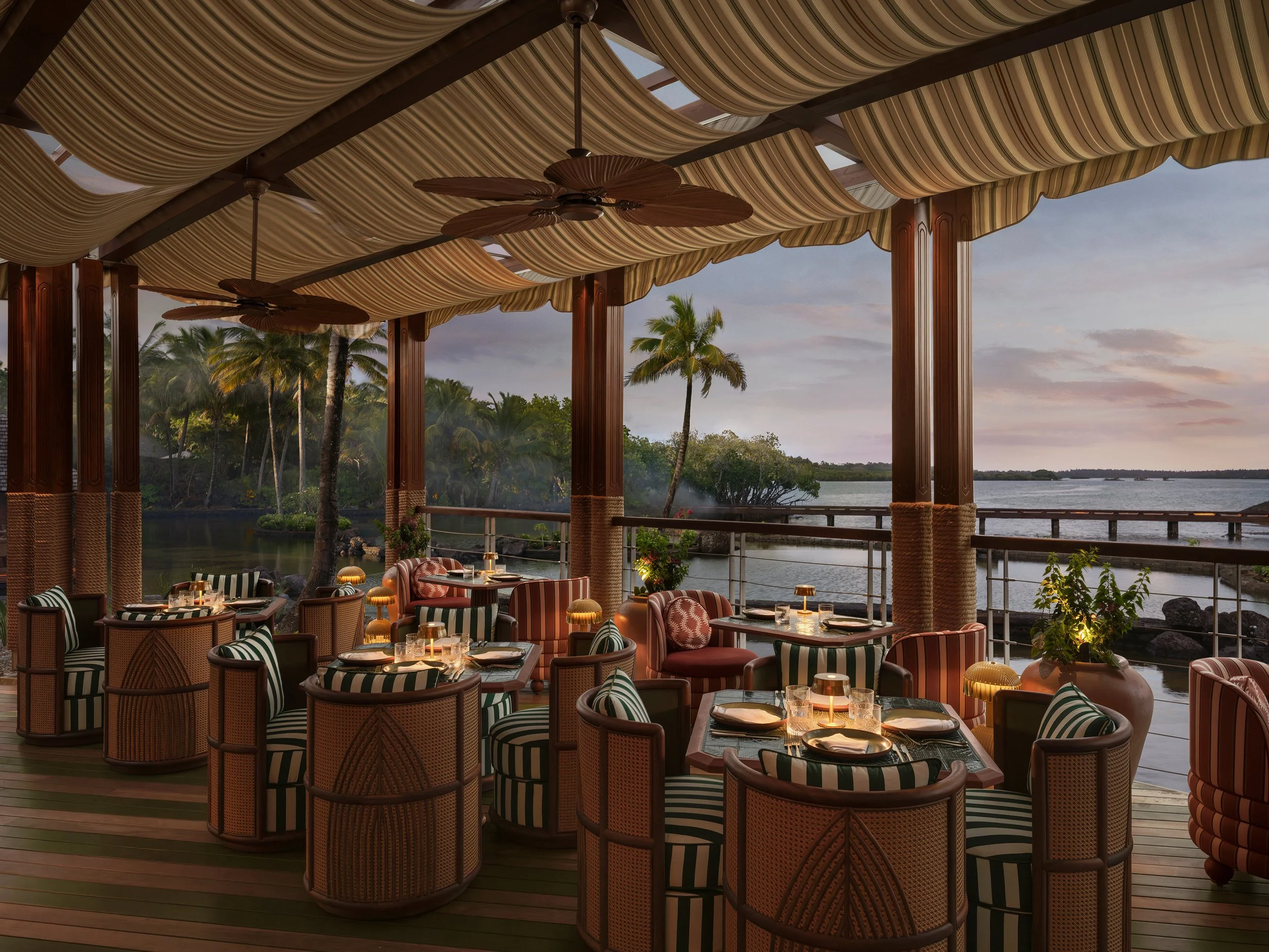 Olivia Adler’s luxury hotel interior styling. Stunning photography by John Athimaritis for Four Seasons Resort Mauritius at Anahita. Interior Design by 1508 London.