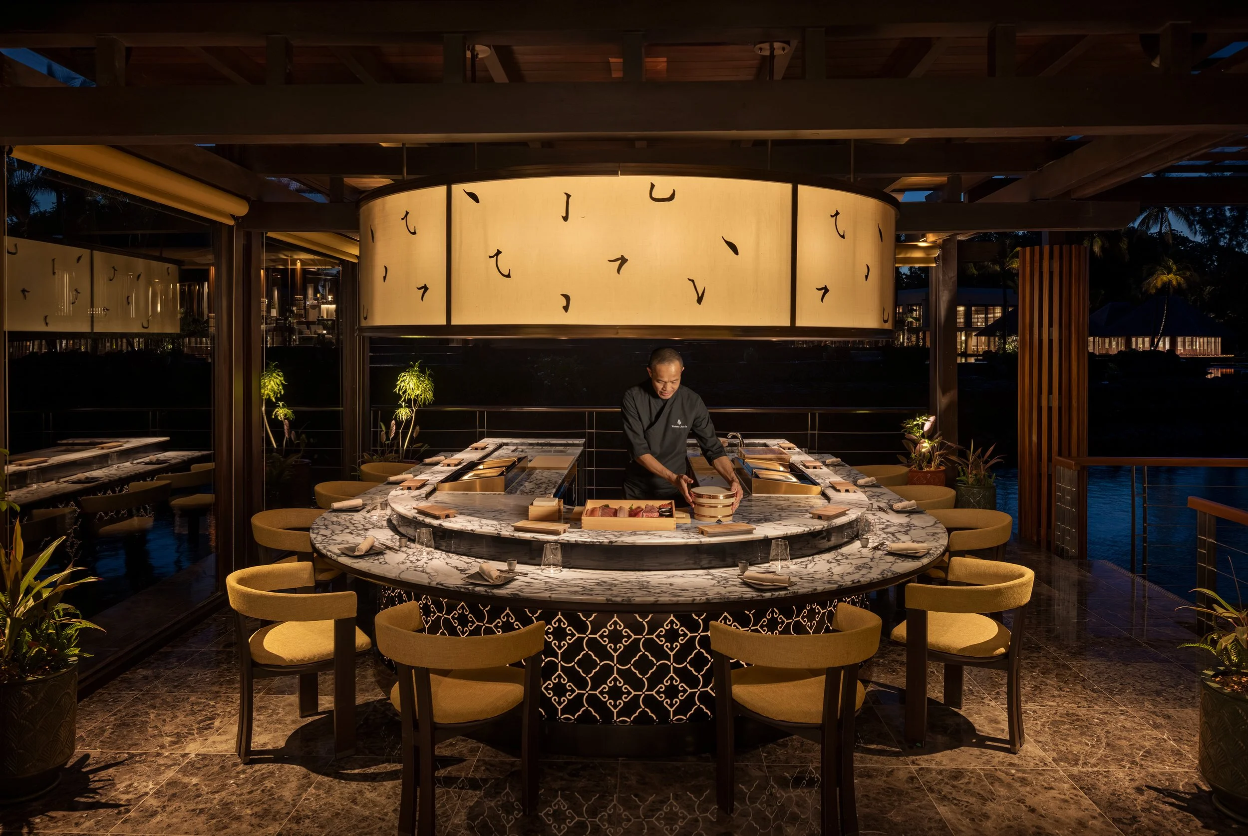 Olivia Adler’s luxury hotel interior styling. Stunning photography by John Athimaritis for Four Seasons Resort Mauritius at Anahita. Interior Design by 1508 London.