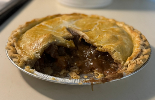 Steak Pie Fit for a Queen