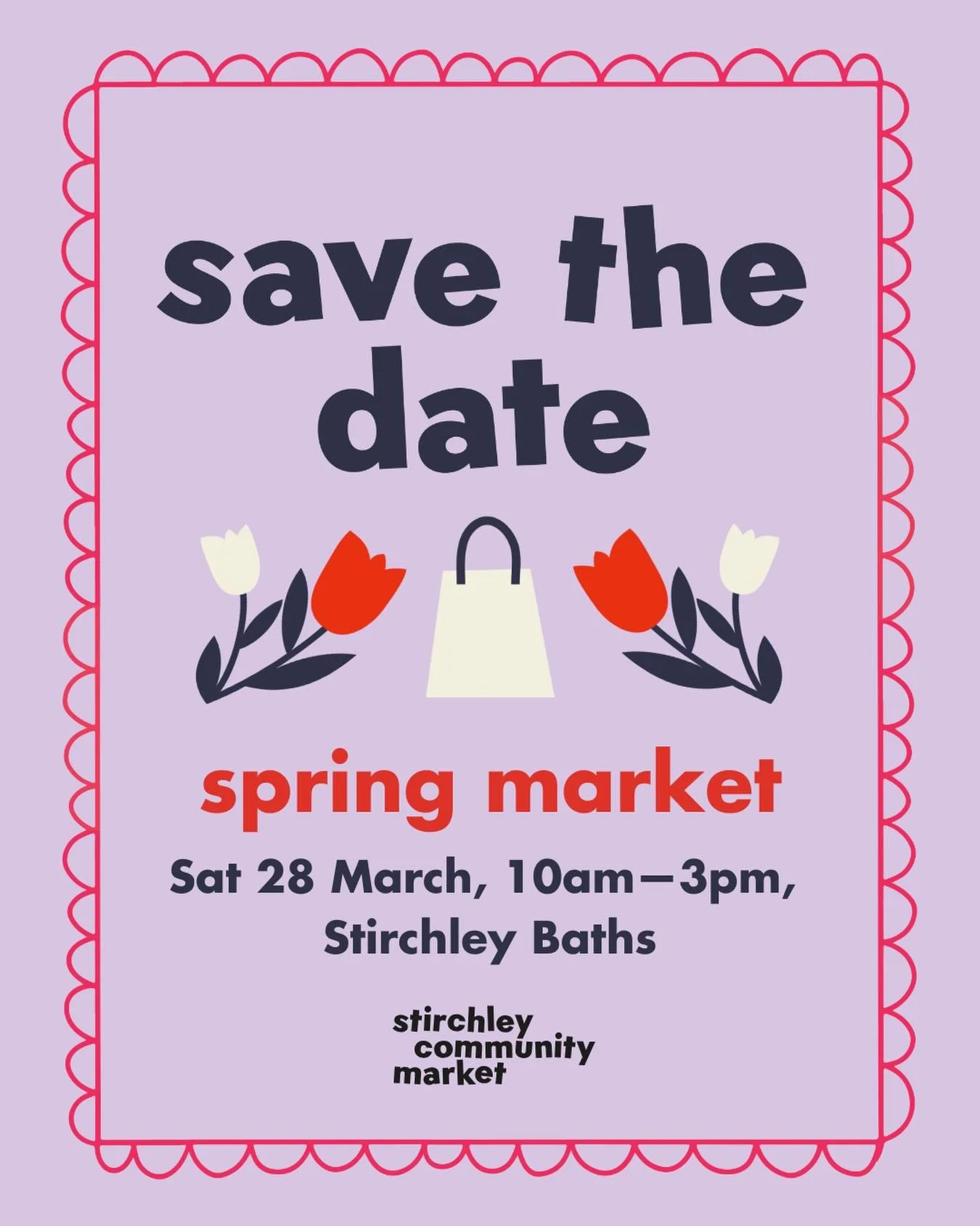 🗓️ Mark your calendars, we&rsquo;ll be back at @stirchleybaths with our spring market on Saturday 28th March, 10am - 3pm. ⁠
⁠
Can&rsquo;t wait to see you there! 🌸⁠
⁠
#vivastirchley #stirchley