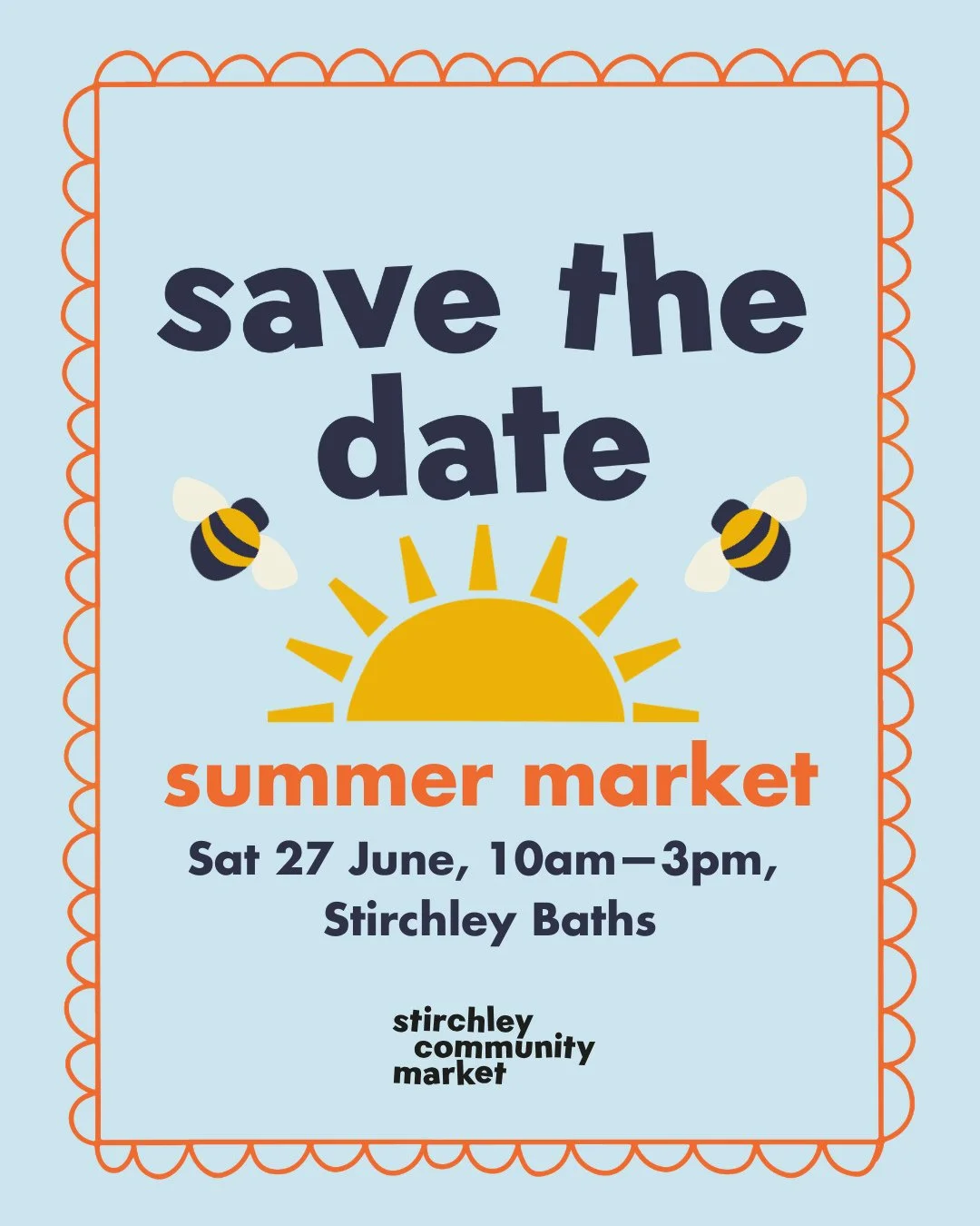 🗓️ Mark your calendars, we&rsquo;ll be back at Stirchley Baths with our summer market on Saturday 27th June.⁠
⁠
Can&rsquo;t wait to see you there! ☀️⁠
⁠
#vivastirchley #stirchley
