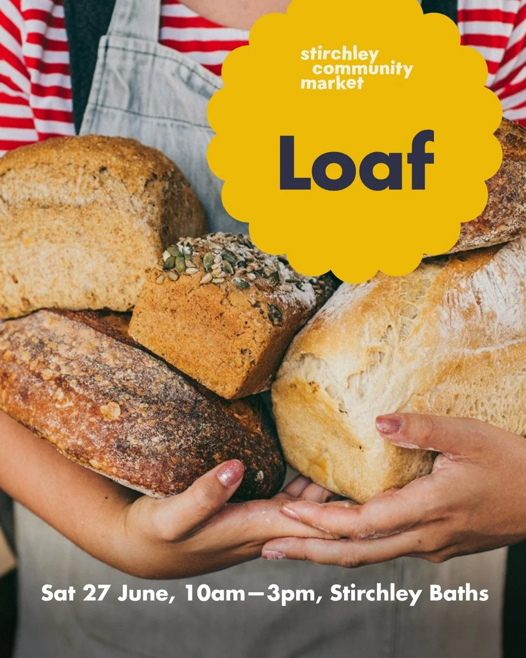 They&rsquo;re back! 🥖✨⁠
⁠
We&rsquo;re thrilled to welcome a familiar face back to our Summer Market: Stirchley icons @loaf.coop 🍞⁠
⁠
They&rsquo;ll be joining us outside with a delicious selection of freshly baked goods and artisan treats. Trust us,