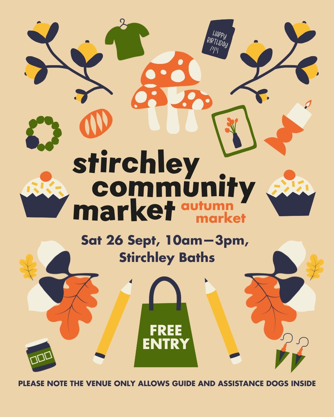 Stirchley Community Market Autumn 26th September 2026