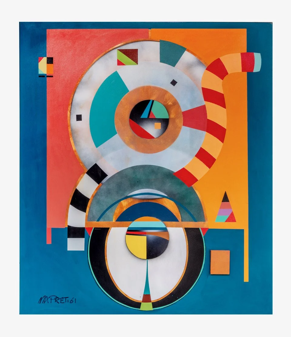 "Giocando" tela 130X150 tecnica mista 2026