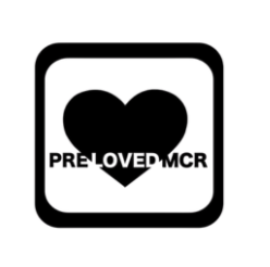 logo for preloved mcr spelling out name