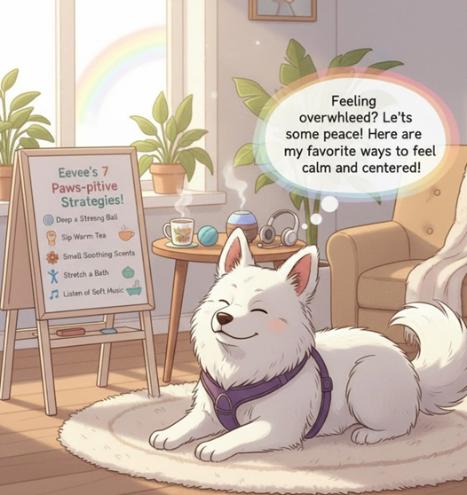 7 Sensory Ways to Find Your Calm (Paws-itively!)