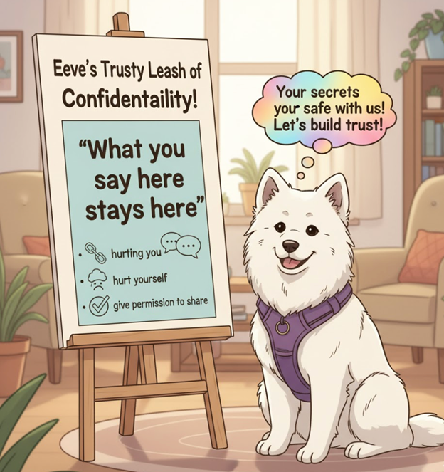 The Trusty Leash of Confidentiality – "What You Say Here Stays Here"