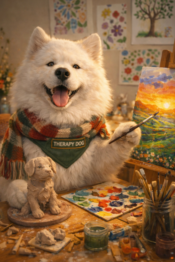 Eevee’s Healing Tail: How Art Therapy Helps Our Hearts Heal at Genuine Healthcare 🎨