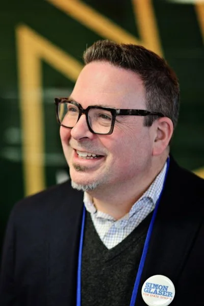 Simon at the DFL Convention