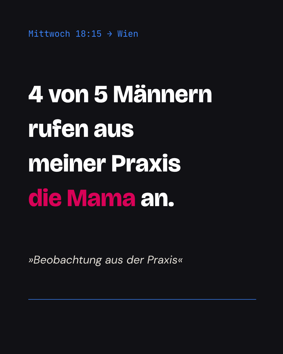 Die Mama-Frage