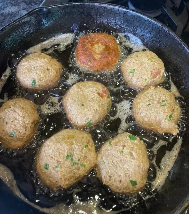 Lion's Mane Crab Cakes