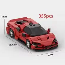 Redline Miniatures - Ferrari sf90 Style - Brick Champion Speed