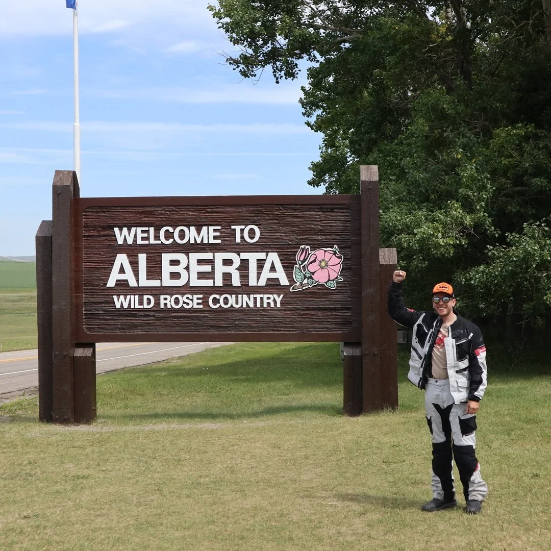 Mario at the Canadian border (2018)