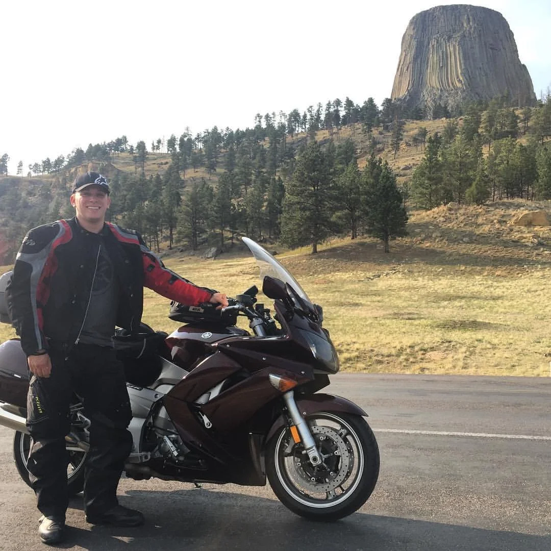 Mario Orsini at Devil's Tower (2016)