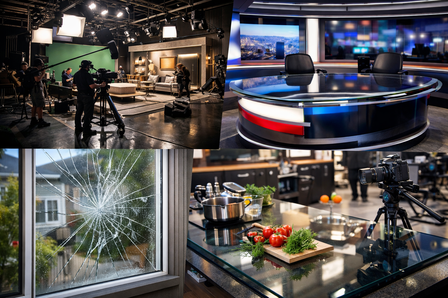 Specialist Glass for Film, TV &amp; Stage Productions