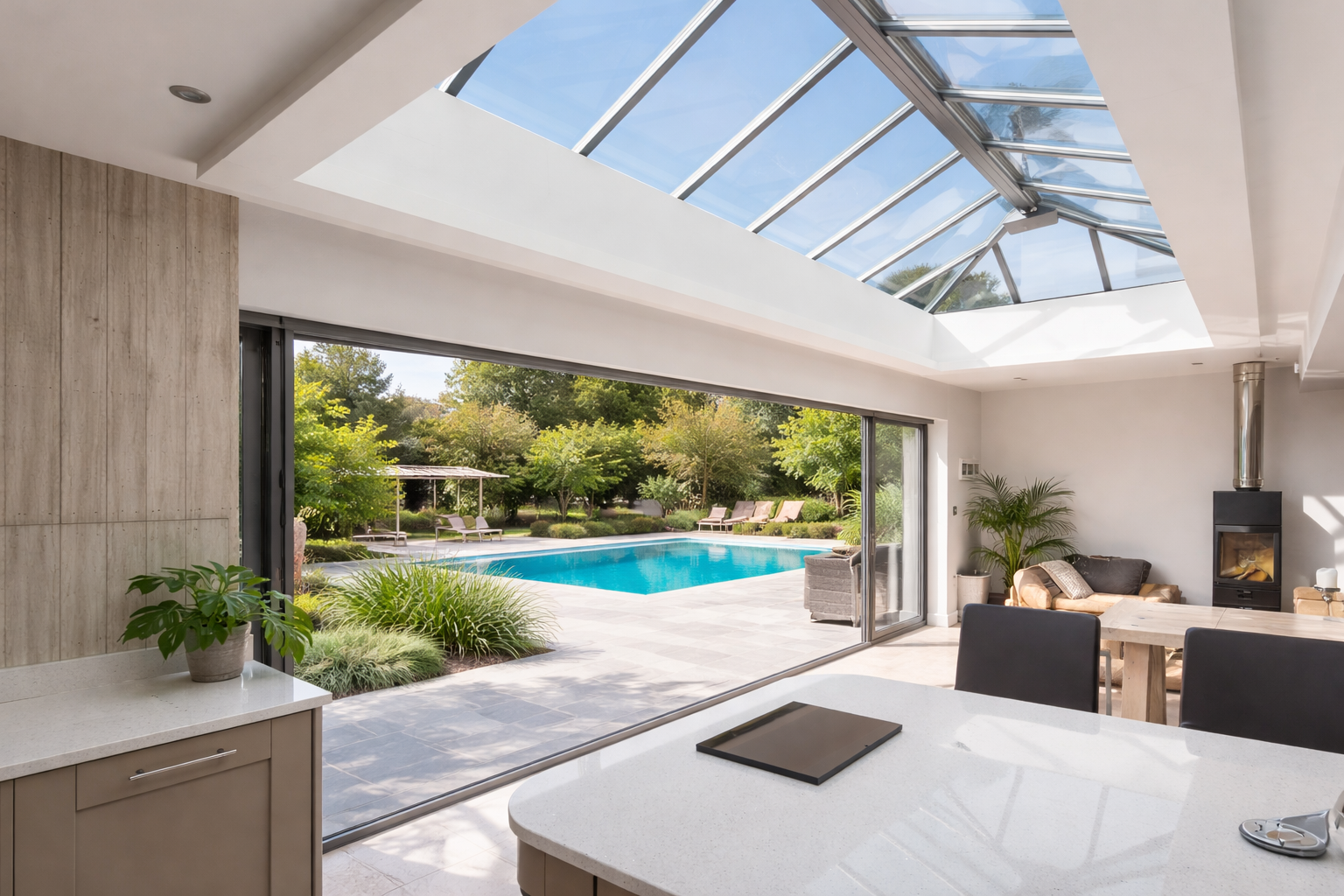 Self-Cleaning Glass Roof Lantern – Hamilton Glass Installation