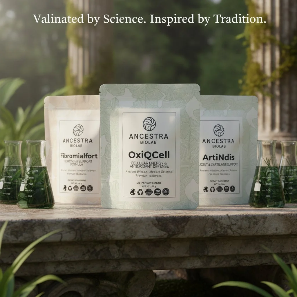 Ancient wisdom. Modern science. Real results await.

What if your supplements were more than trends? At Ancestra Biolab, every formula begins with time-honored remedies&mdash;then each ingredient is meticulously validated by independent labs using ad