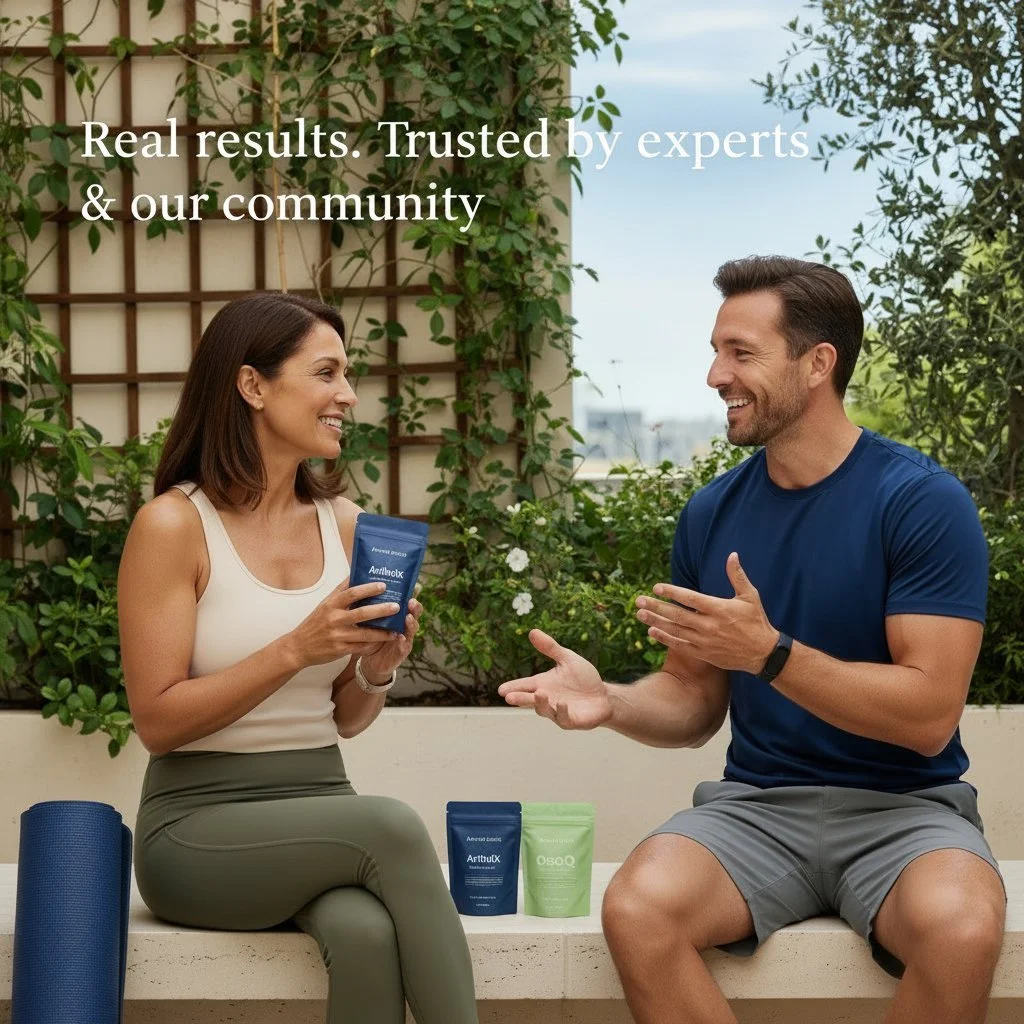 What does real trust in supplements look like? Hear it from those who live it. Two voices, two journeys, both finding confidence in science-backed, ancestral blends. 

From active recovery to daily energy, our community and experts share stories you 