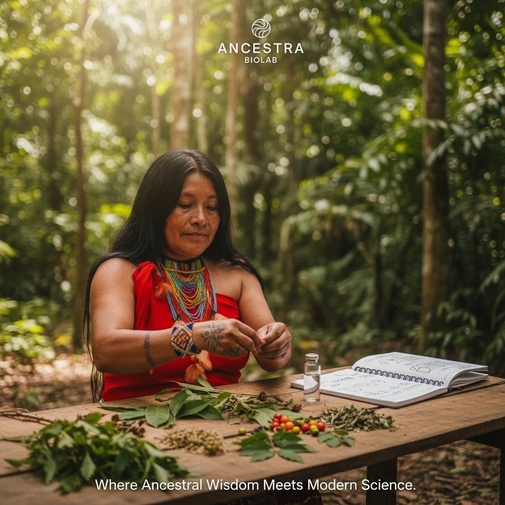 What can ancestral rituals teach modern science? 

Deep in the Amazon, healers have supported health for centuries. Today, these traditions inspire our formulas, validated by rigorous scientific methods. 

&bull; Honoring indigenous knowledge with re