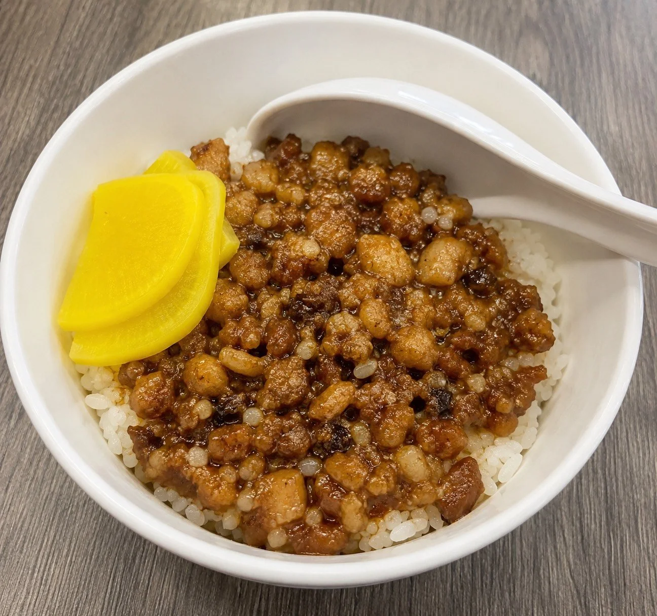 肉燥飯 Braised Minced Pork Rice