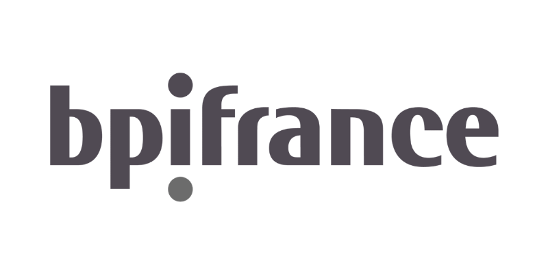 Bpifrance logo with stylized lowercase 'bpifrance' in dark gray.