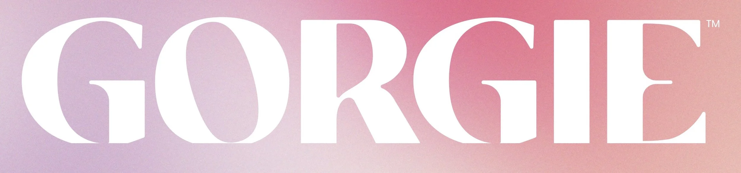 Large white text spelling 'GIRL' on a pink and purple gradient background.