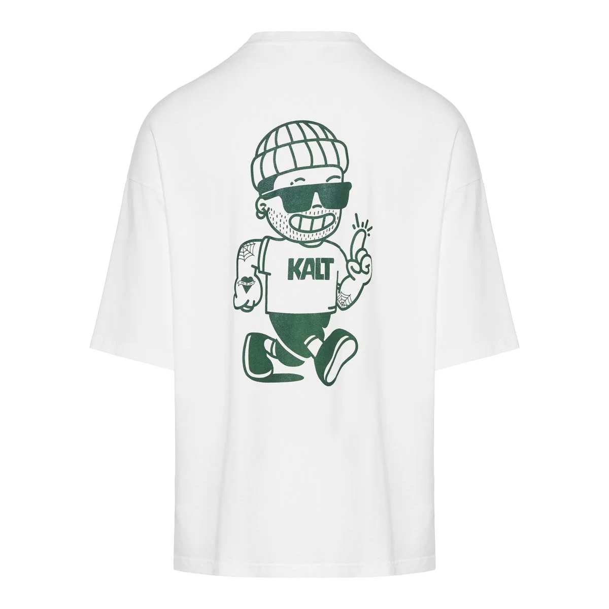 White Kalt Guy Oversized T