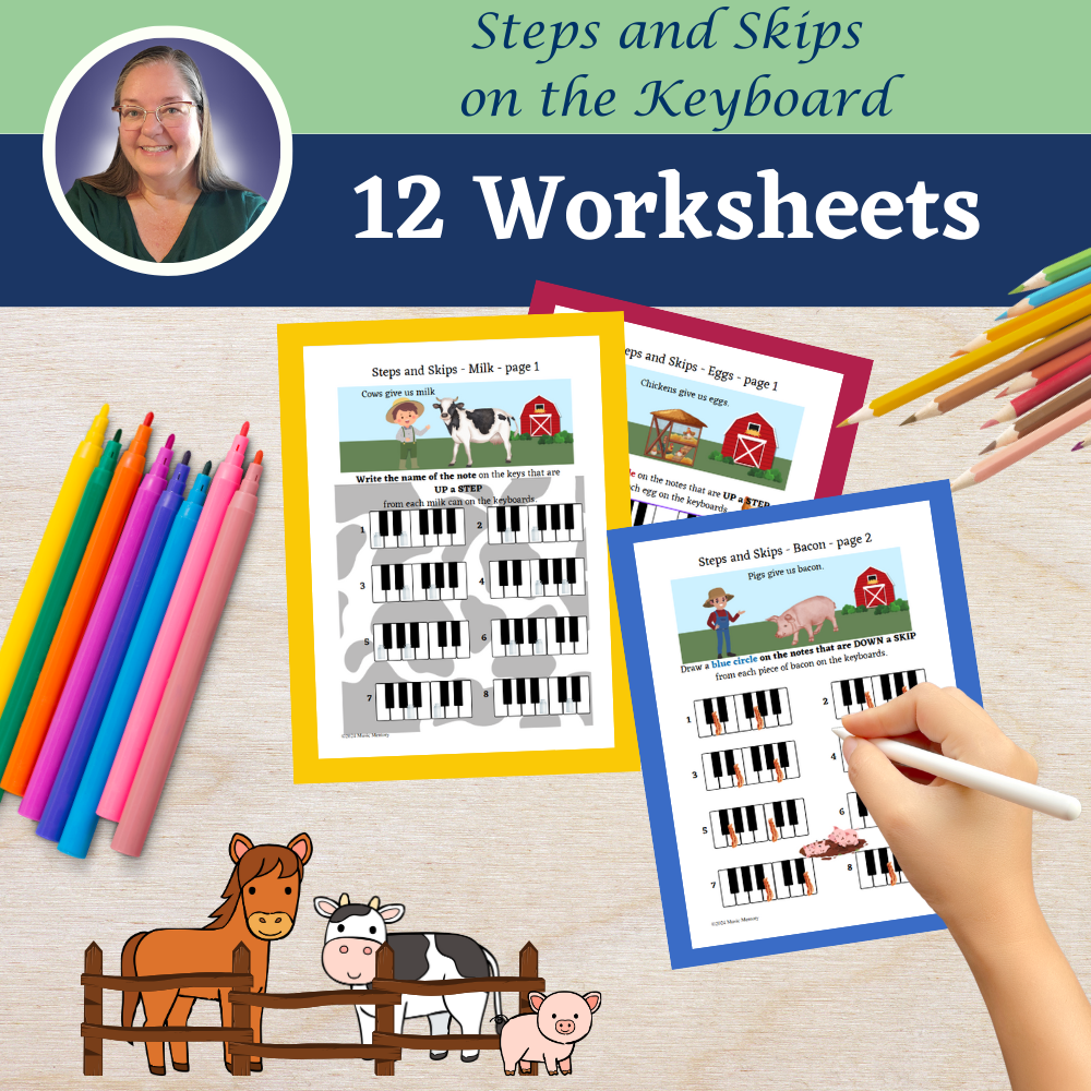 Steps and Skips on the Keyboard
