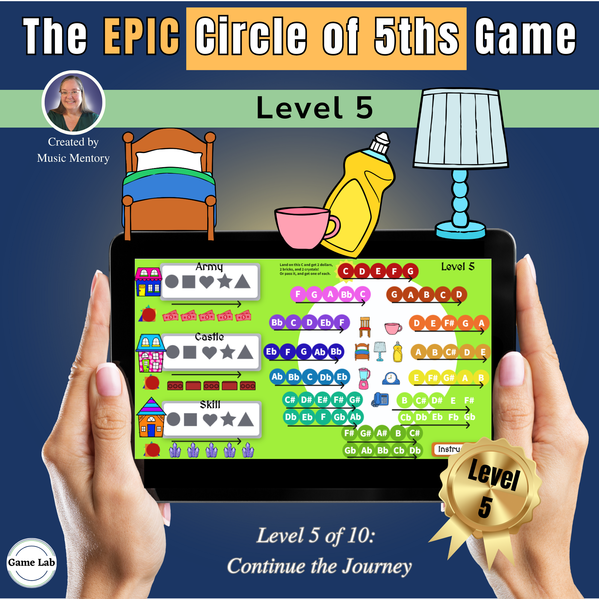 The EPIC Circle of 5ths Game - Level Five